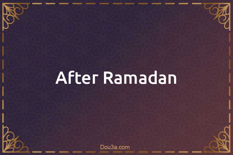 After Ramadan