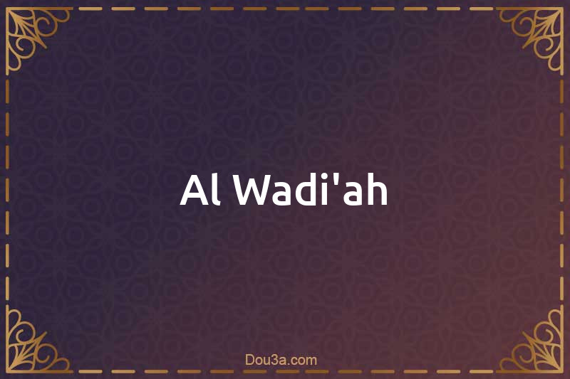 Al-Wadi'ah