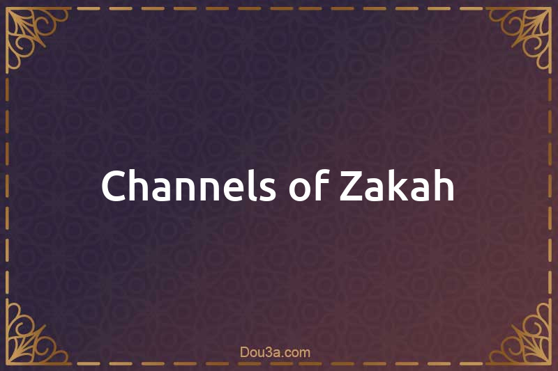 Channels of Zakah