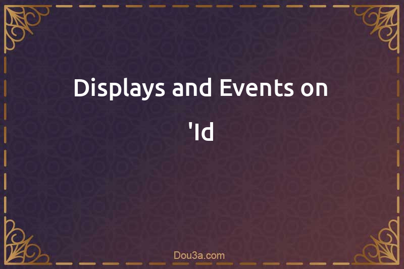 Displays and Events on 'Id
