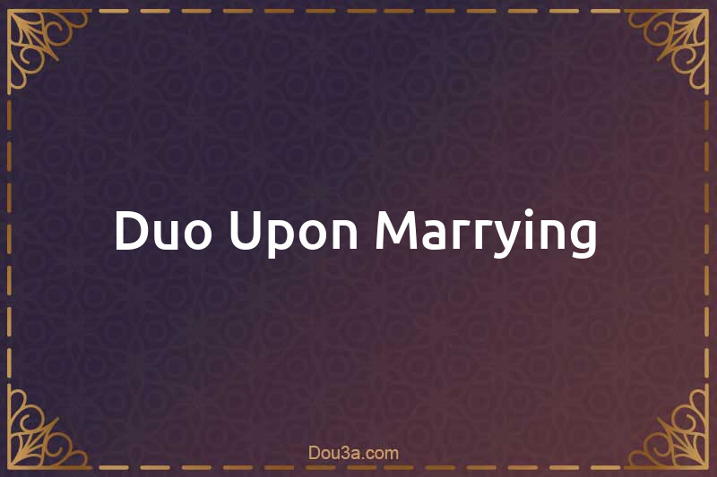 Duo Upon Marrying