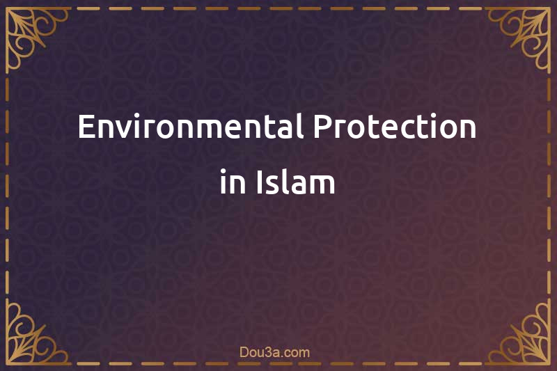 Environmental Protection in Islam
