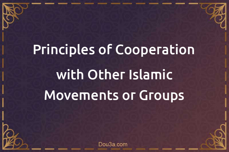 Principles of Cooperation with Other Islamic Movements or Groups