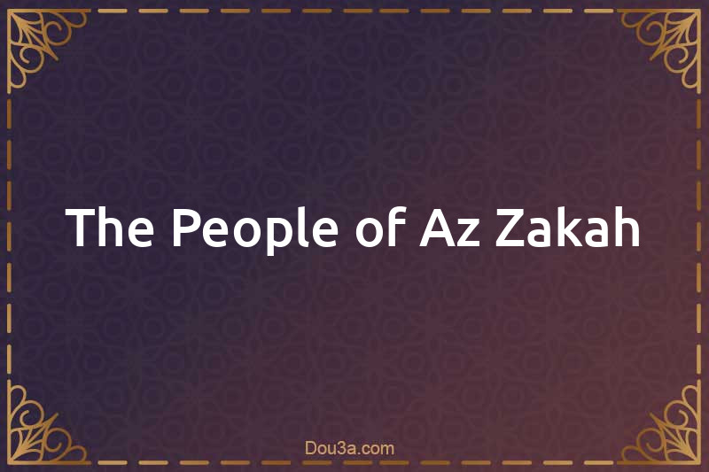 The People of Az-Zakah