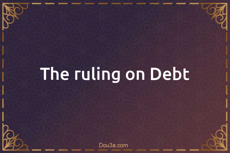 The ruling on Debt
